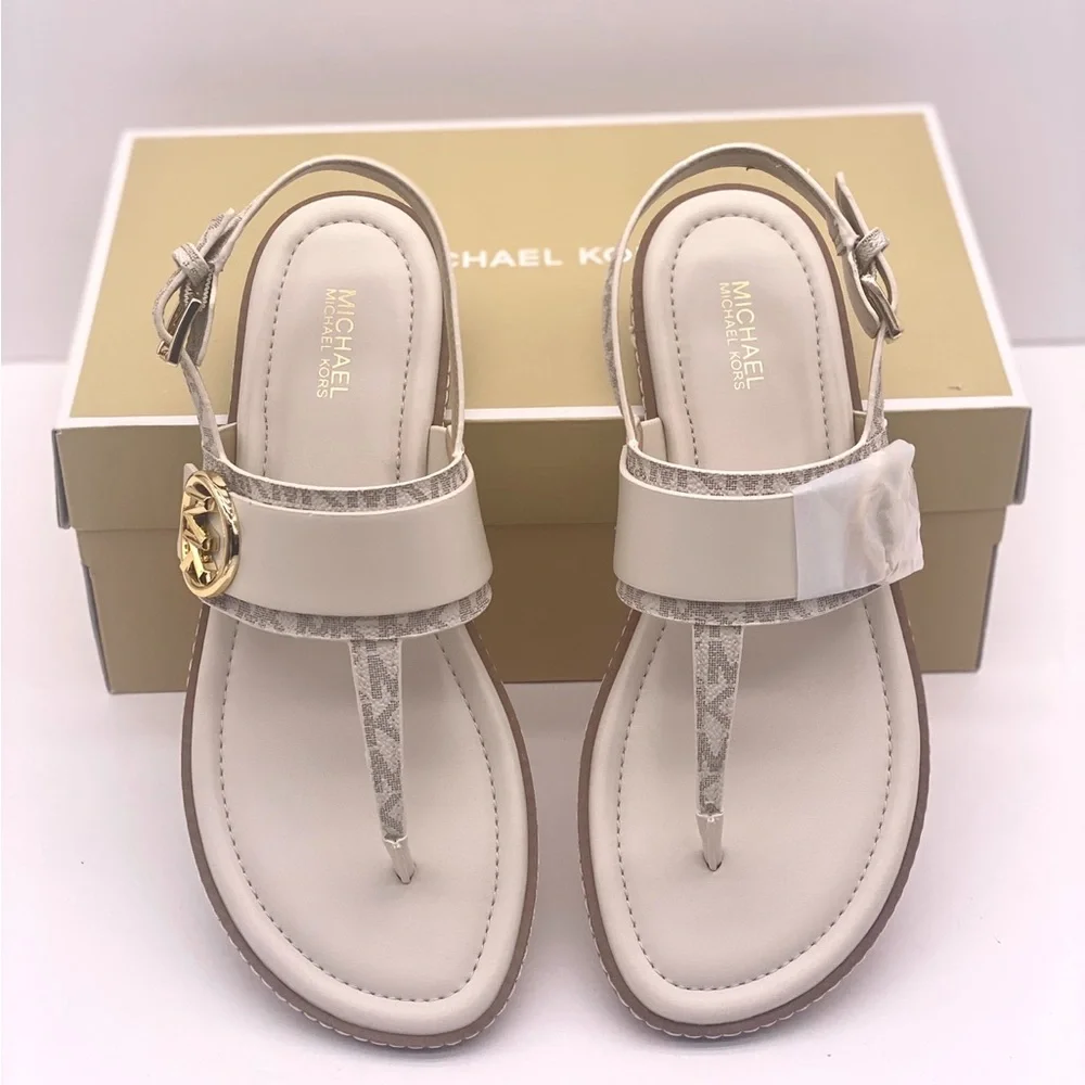 Michael Kors Cream Sandals